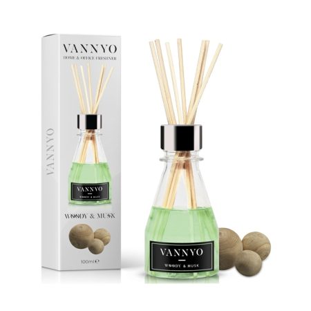 Odorizant cu betisoare VANNYO 100 ml Woody si Musk