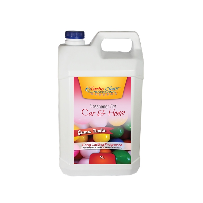 Odorizant camera si textile Turbo Clean 5L Guma Turbo pe baza de alcool