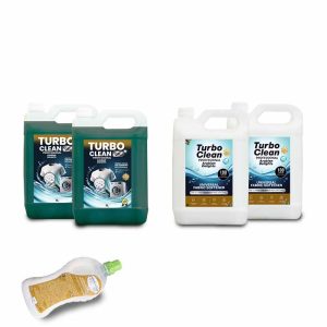 Arabian Delights 2x Detergent rufe GEL Premium Turbo Clean Profesional 5L + 2x Balsam de rufe concentrat 5L